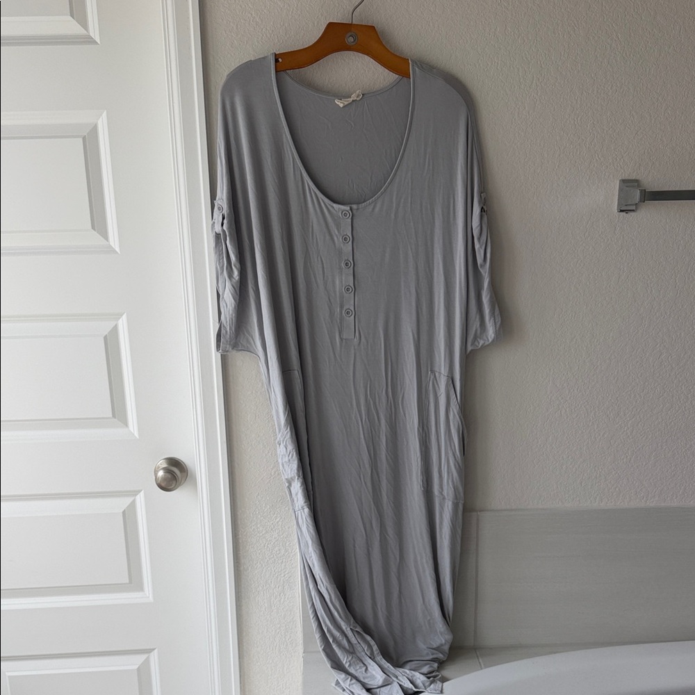Kyte BABY Gray Maxi Dress